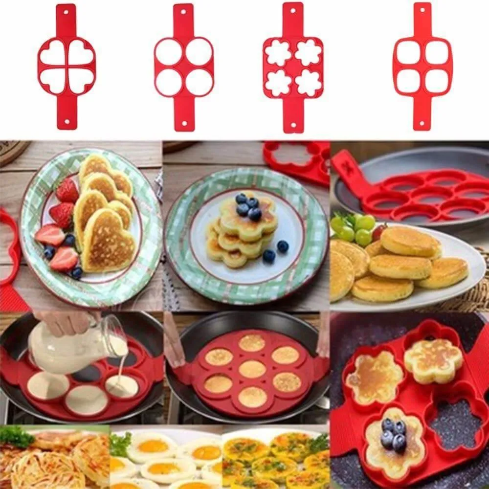 Nonstick Pancake  Egg Maker Gadget - Easy Breakfast Cookware