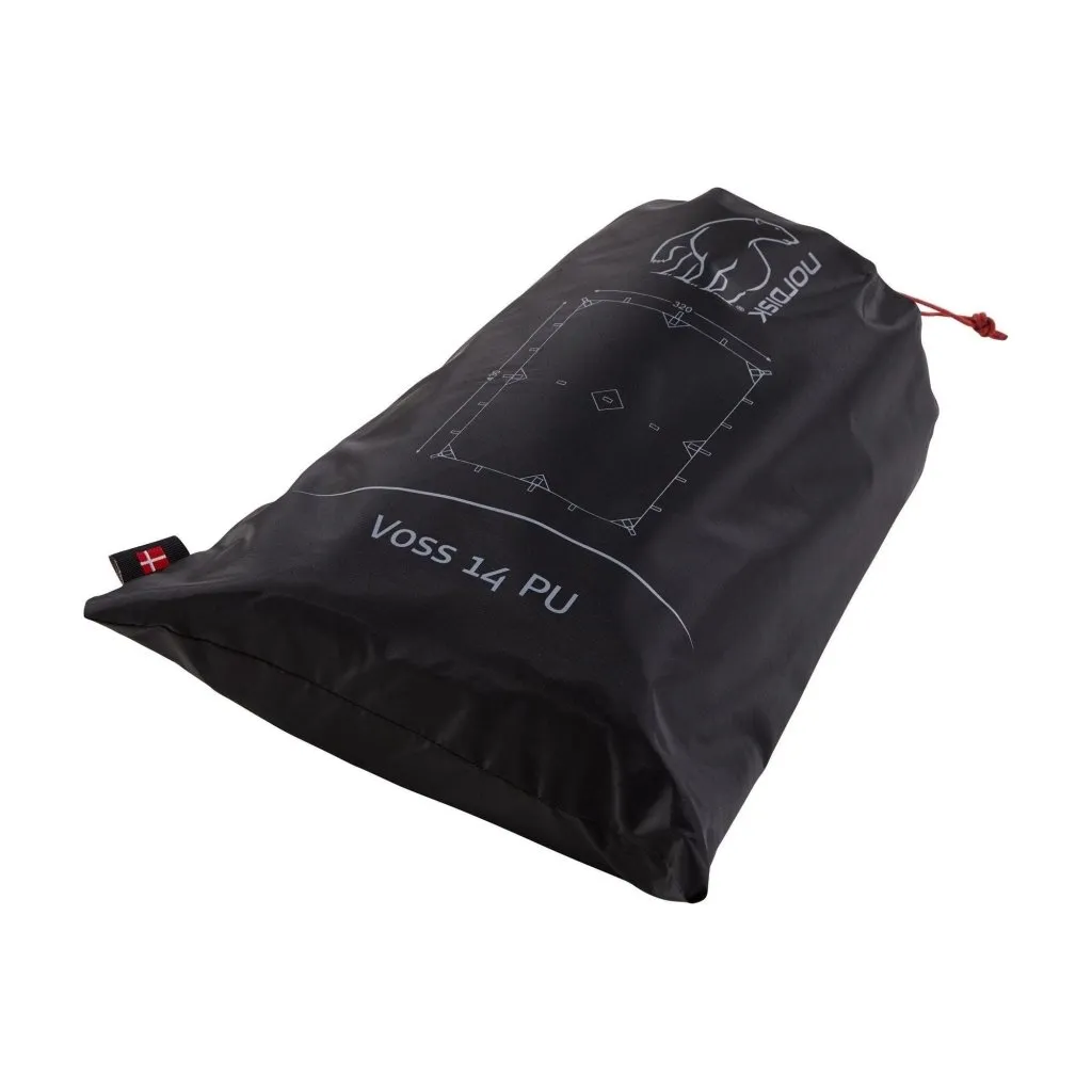 Nordisk Voss 14 PU Tarp - Dark Olive