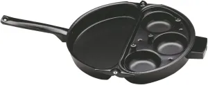 Norpro 665 Nonstick Omelet Pan with Egg Poacher, One Size