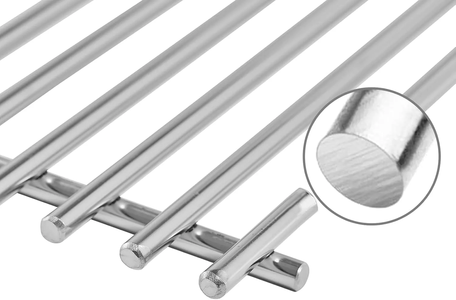 Oklagarden Grill Grates Replacement for DCS Grill Parts 212925 212926 Grill Grates DCS 30 Inch 7 Series Grill Part BGB30-BQR BGB30-BQRN BGB30-BQRL BGC30-BQ-L BGC30-BQR-L Cooking Grates Stainless Steel