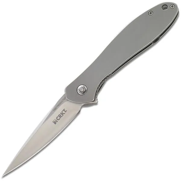 Onion Eros Large, Stainless Steel Handle, Satin Plain w-Clip