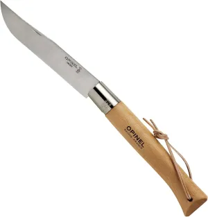 Opinel Giant No13 Stainless Steel Knife - Beechwood Handle