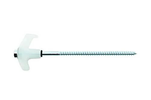 Outback Element® - 15 Tent Stakes Heavy Duty with Glow in The Dark Heads   Bonus Canvas Carry Pouch and Hex Drill Bit