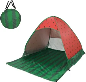 Outdoor Automatic Quick Open Camping Tent Outdoor Quick Setup Tent with Carring Bag Enduring 2-3 Persons Beach Tent