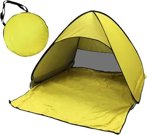 Outdoor Automatic Quick Open Camping Tent Outdoor Quick Setup Tent with Carring Bag Enduring 2-3 Persons Beach Tent