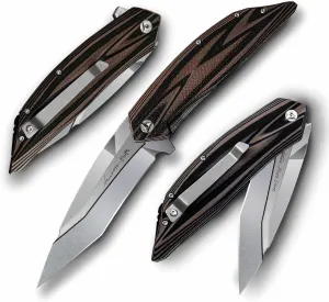 Outdoor Folding Knife Camping DC53 Steel G10 Handle EDC Portable Pocket Folding Knife for Fishing and Climbing