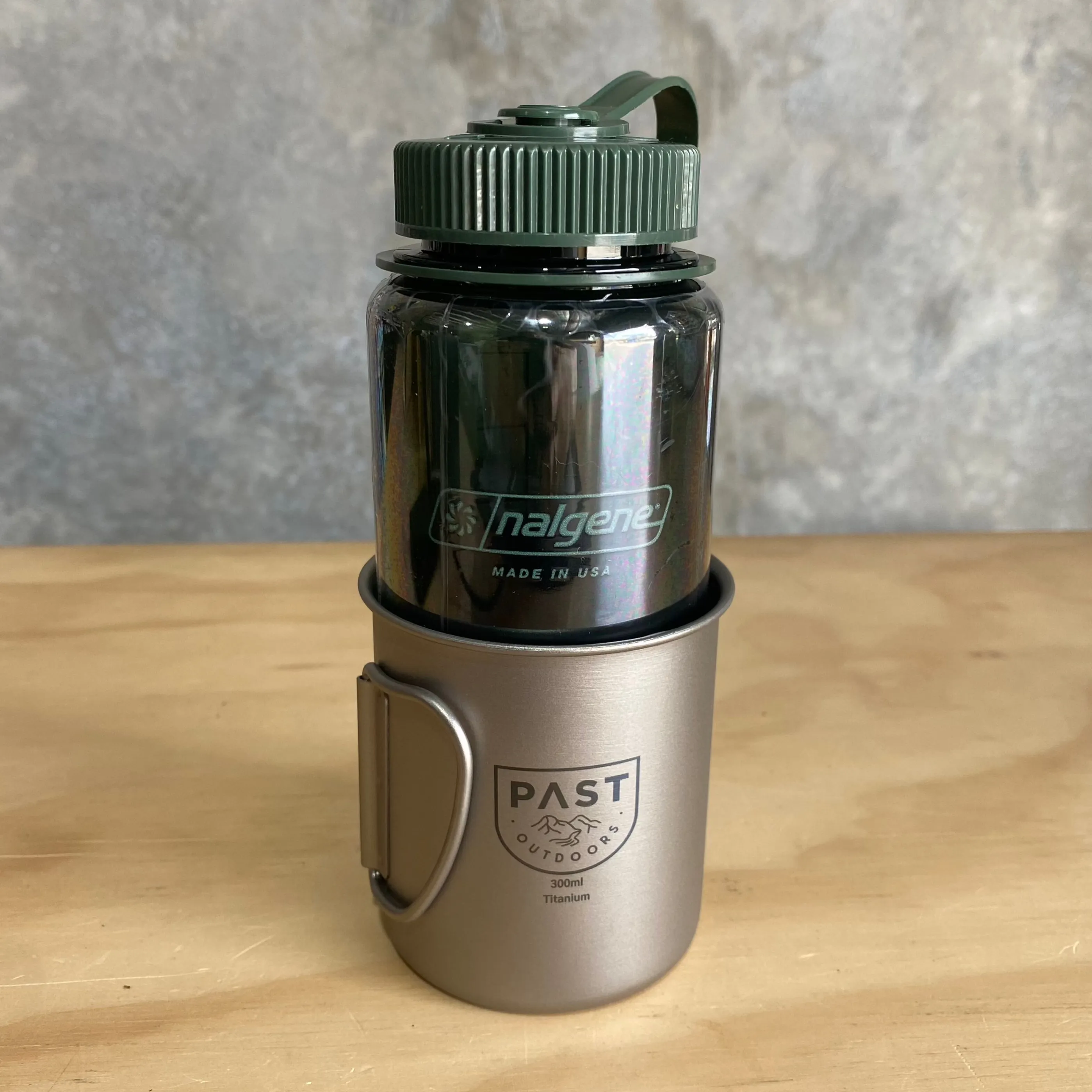 PAST Outdoors Originals Canteen Cup to suit 500ml Nalgene Bottle
