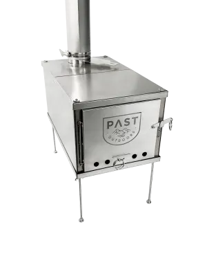 PAST Outdoors Originals Titanium Flatpack Fold-up Stove Medium
