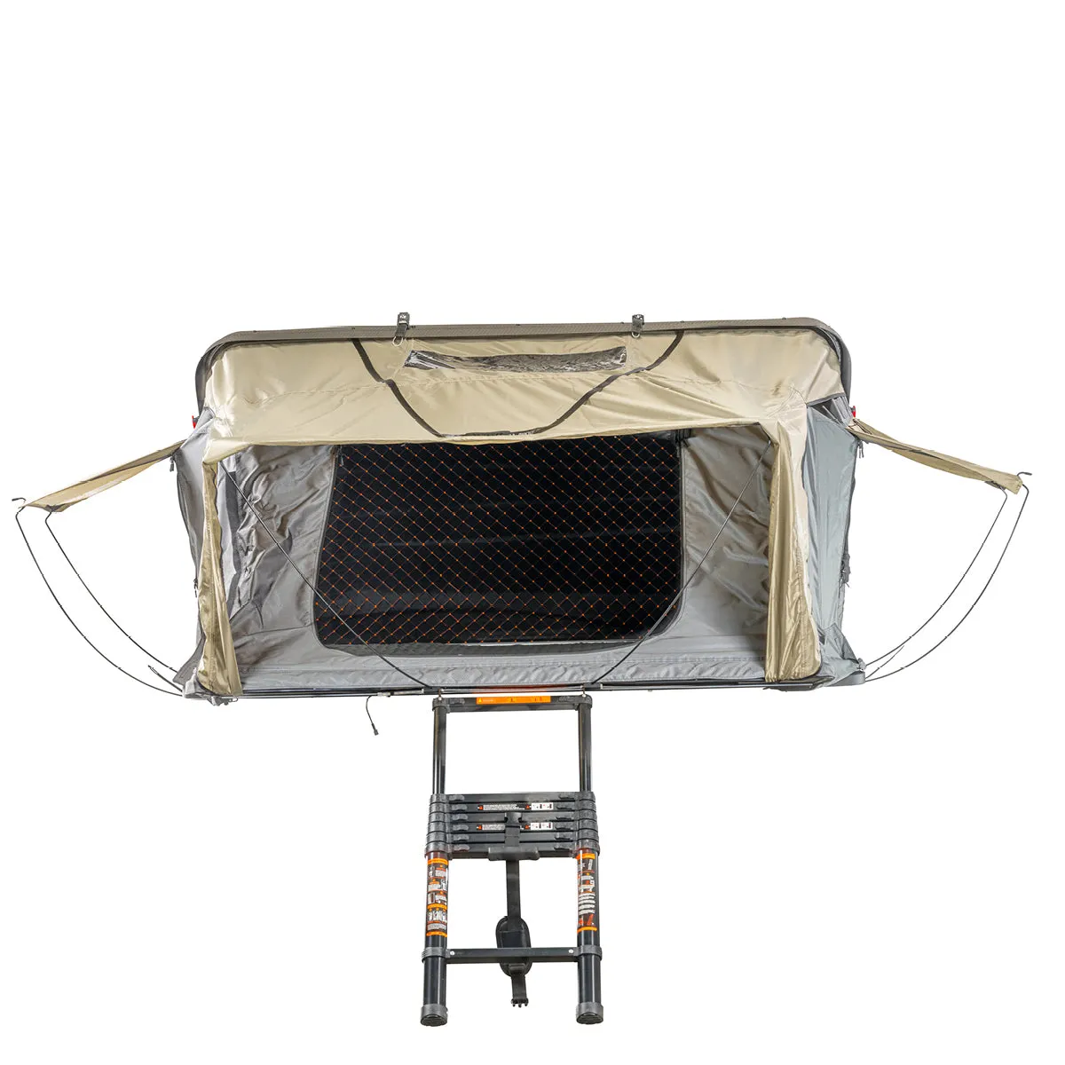 Person, HD Wholesale pricing Shell Body Bundu Black 4 4 Top Roof Reliable performance Tent, - Rainfly Grey & Hard
