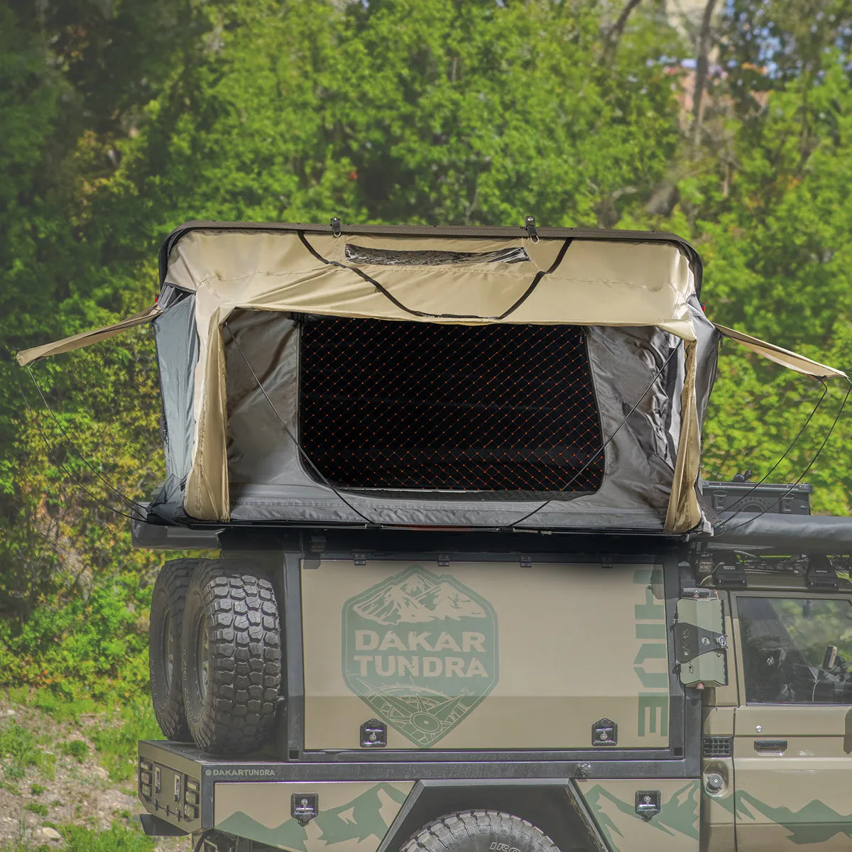 Person, HD Wholesale pricing Shell Body Bundu Black 4 4 Top Roof Reliable performance Tent, - Rainfly Grey & Hard