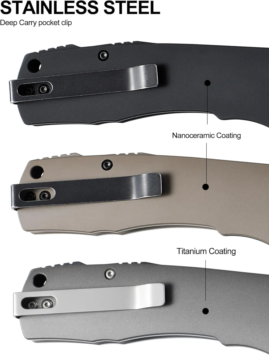Petrified fish PFP03 Victor,3.58" 154CM Steel Black Stonewashed Blade,4.8oz Aluminium Handle Flipper Liner lock Folding knife (Green - A Stonewashed)