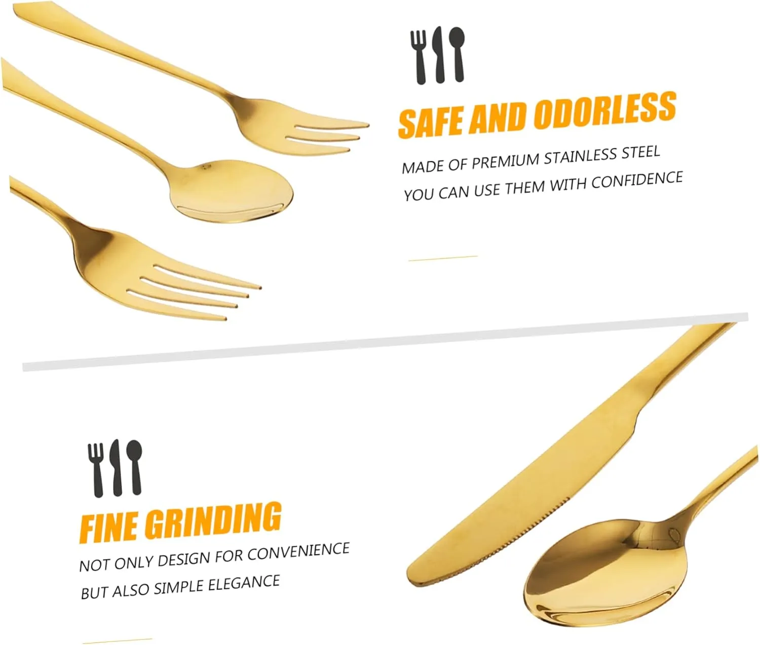 Picnic Cutlery 9pc Stainless Steel Outdoor Set Portable Travel Camping Cutlery