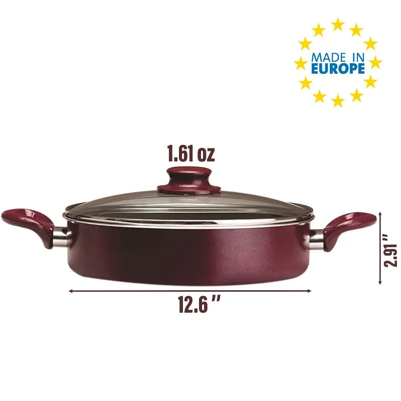 PIRLANTA LOW CASSEROLE POT 32 cm (12.6")