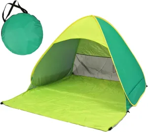 Portable Camping Tent Outdoor Automatic Quick Open Tent 2-3 Persons Beach Tent for Sun Shelter Travel Outdoor Hiking