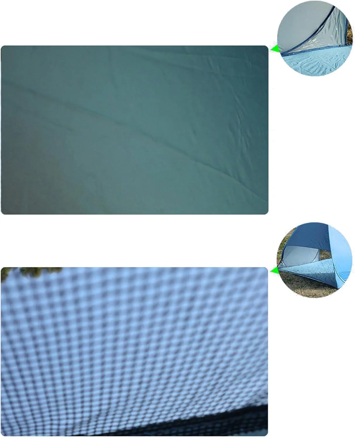 Portable Camping Tent Outdoor Automatic Quick Open Tent 2-3 Persons Beach Tent for Sun Shelter, Travel, Outdoor Hiking