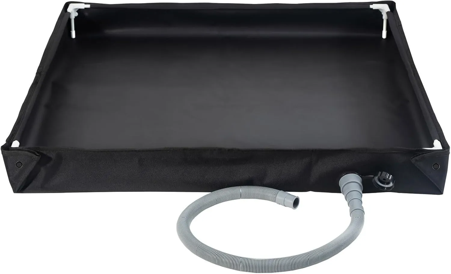 Portable Shower Tray, Foldable Shower Base,Portable Camping Shower Tray with Drain Pipe | Tent Bathing Tray Awning Base,High Capacity Shower Tent Tray for Camping Beach Outdoor Shower,80x80x10cm