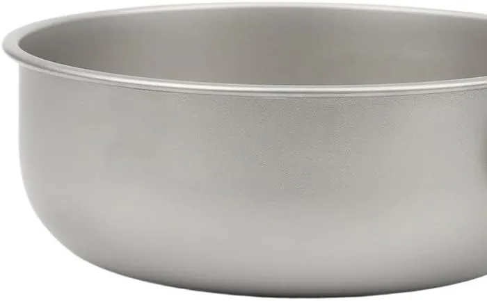 Pure Titanium Frying Pan 700ML, Foldable Bowl, Suitable for Outdoor Camping, Cycling