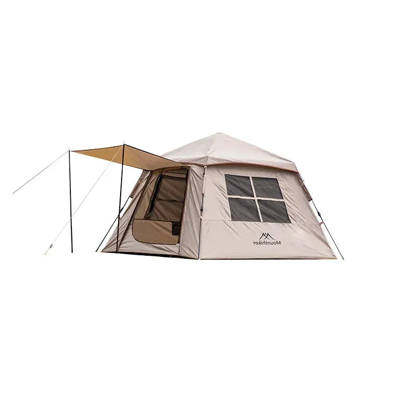 Quick-Opening Automatic Inflatable Tent: Rain, Wind, and Sun Protection with Small Hat Tent