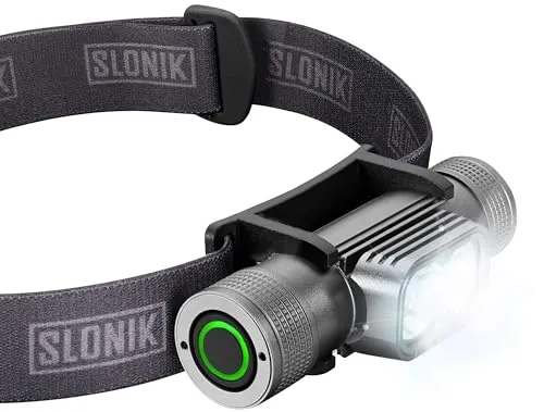 Rechargeable Headlamp for Adults-1000 Lumens Super Bright 60' Beam LED Flashlight