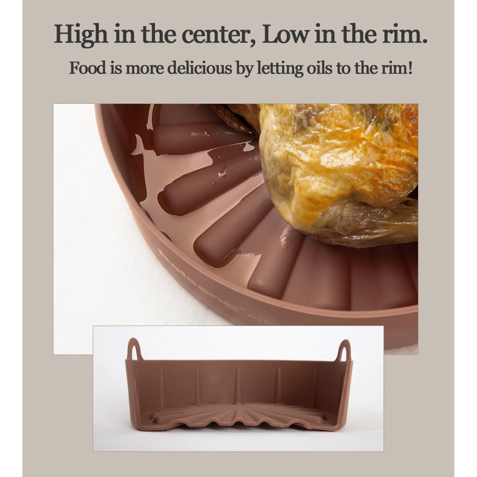 Reusable Nonstick Silicone Quick dispatch Nontoxic Modern Small Pot Chocolate Airfryer