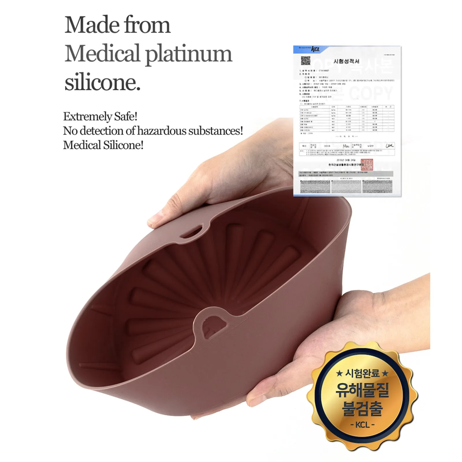 Reusable Nonstick Silicone Quick dispatch Nontoxic Modern Small Pot Chocolate Airfryer