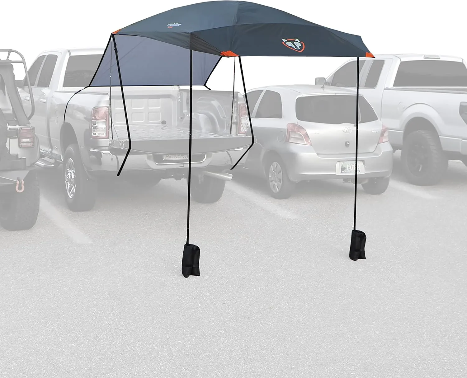 Rightline Gear Universal-Fit Truck Tailgate Portable Canopy Tent, 9.5 by 6 by 8.5 Feet,Blue