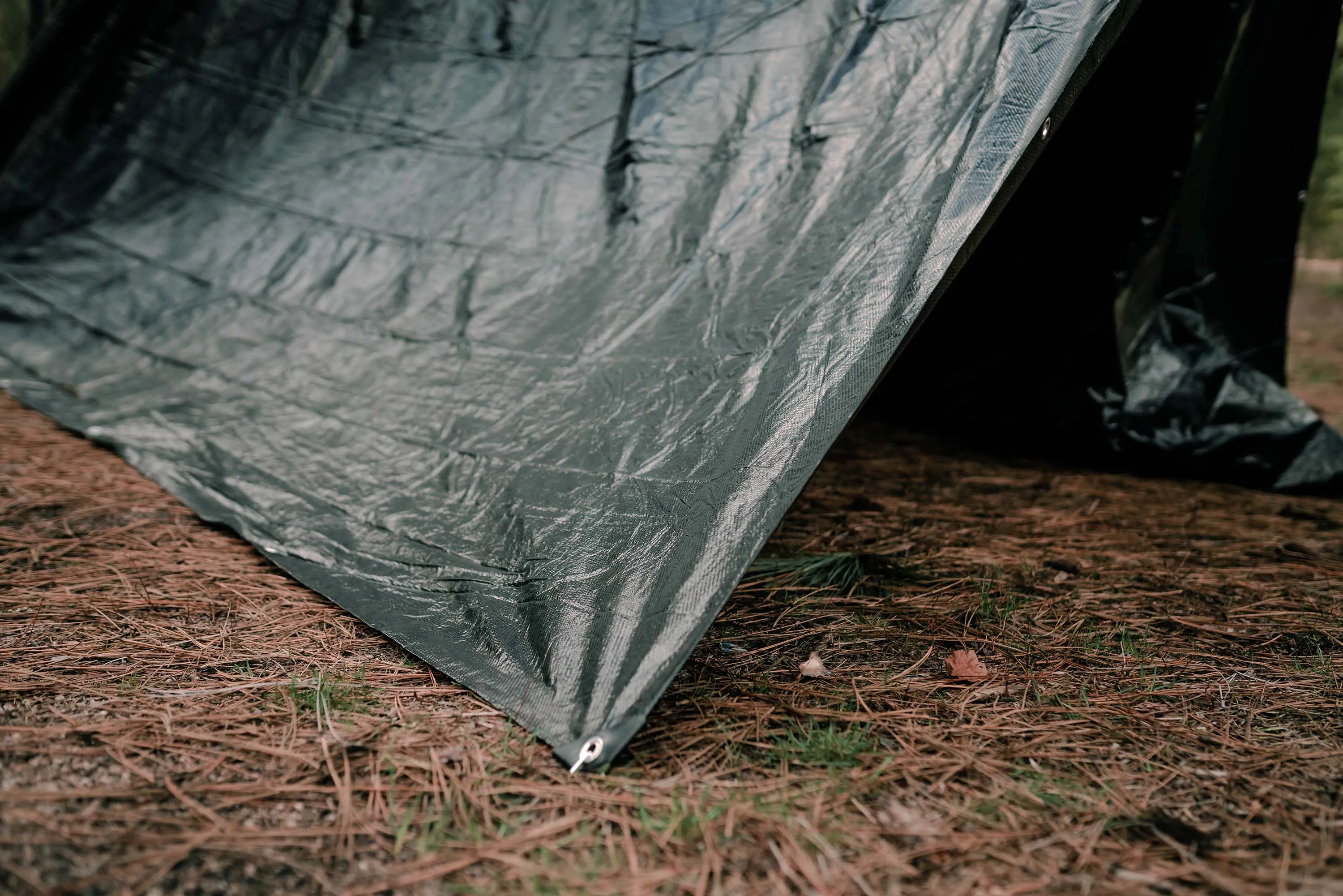 Rip Stop Tarp - 6 Ft X 8 Ft - Green