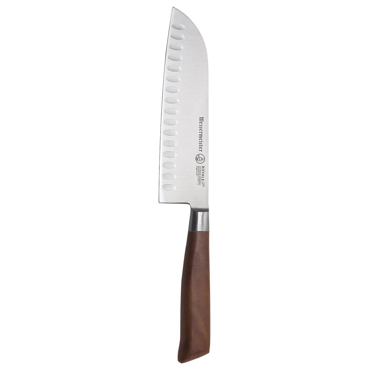 Royale Elite Kullenschliff Santoku Knife 7 Inch (17.8cm) by Messermeister