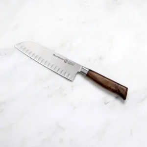 Royale Elite Kullenschliff Santoku Knife 7 Inch (17.8cm) by Messermeister