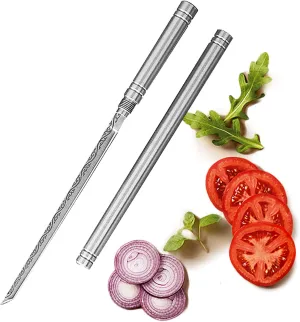 S-SNAIL-OO Multipurpose Outdoor Portable Fruit Knife with Sheath, Stainless Steel Mini Stick Knife for Outdoor Camping, Traveling, Outdoor Life (1)