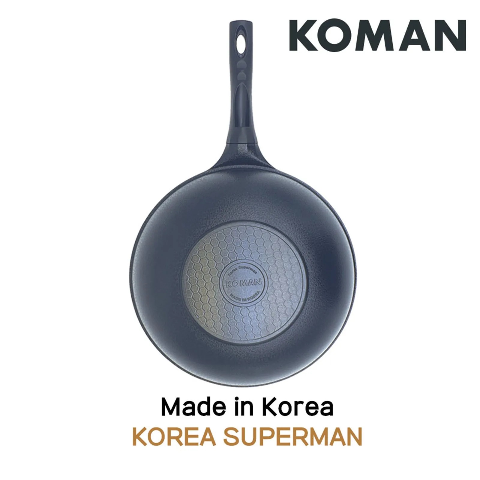 Same-day shipping Wok Titanium Pan 28cm Non-Stick KOMAN Trusted by customers Coating