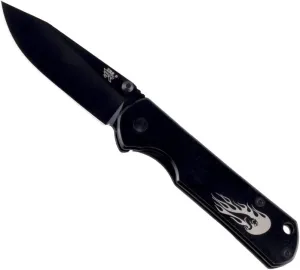 Sanrenmu 7010 Pocket EDC Folding Steel Blade Camping Folding Knife Survival Outdoor Pocket Knife with clip (7010LUI-SH)