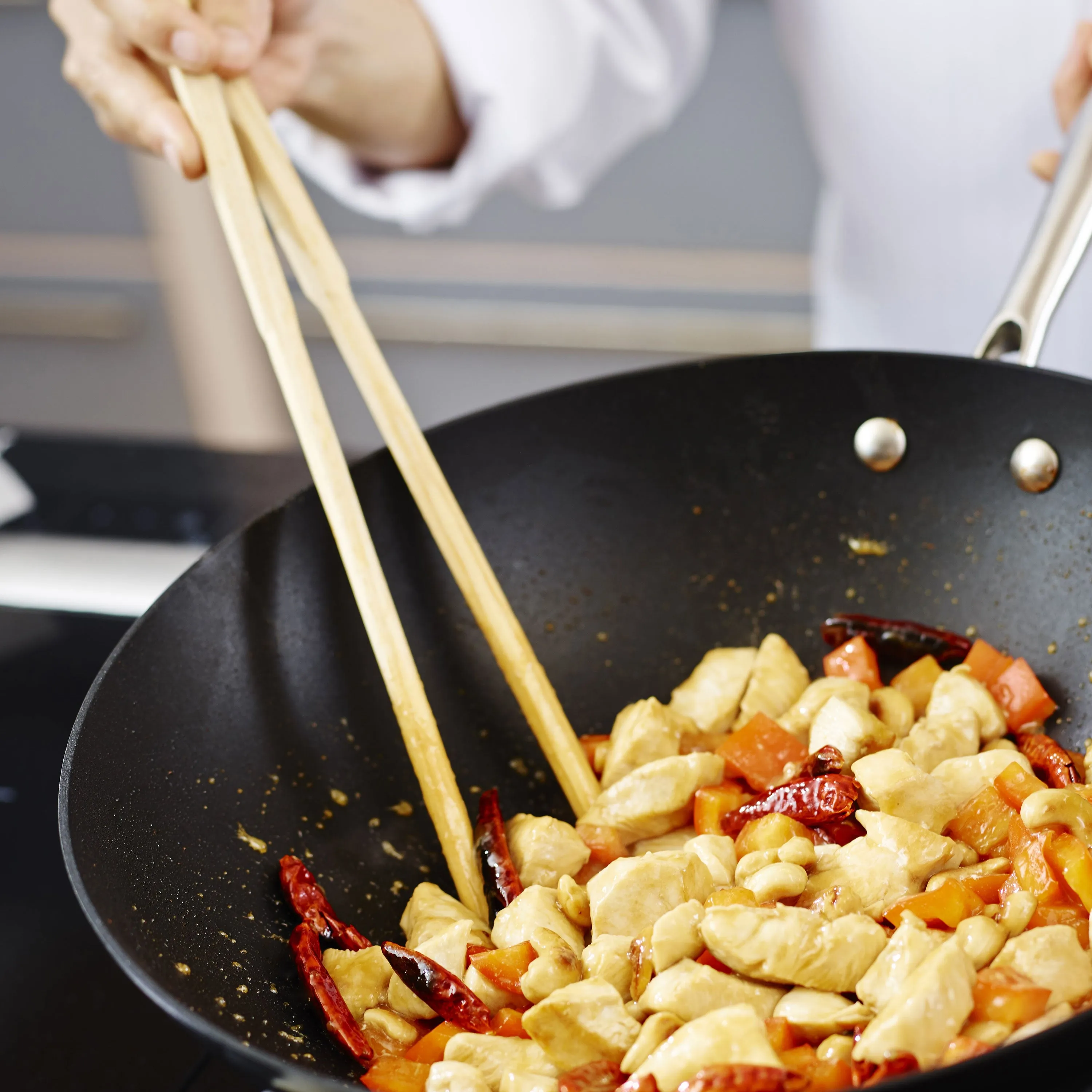 Scanpan HaptIQ 12.5" Stainless Steel Nonstick Wok