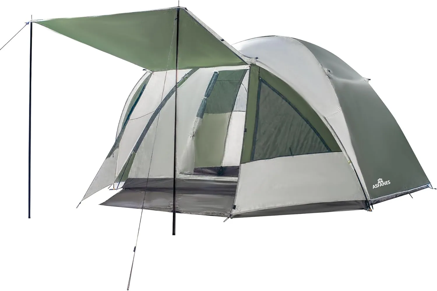 Screened Camping Tent, 4/6 Person Waterproof, Haven Tent, Backpack Double Layer Camping Tents with Canopy, Easy Setup and Portable Shelter for Outdoor, Picnic, Camping, Family Gathering.