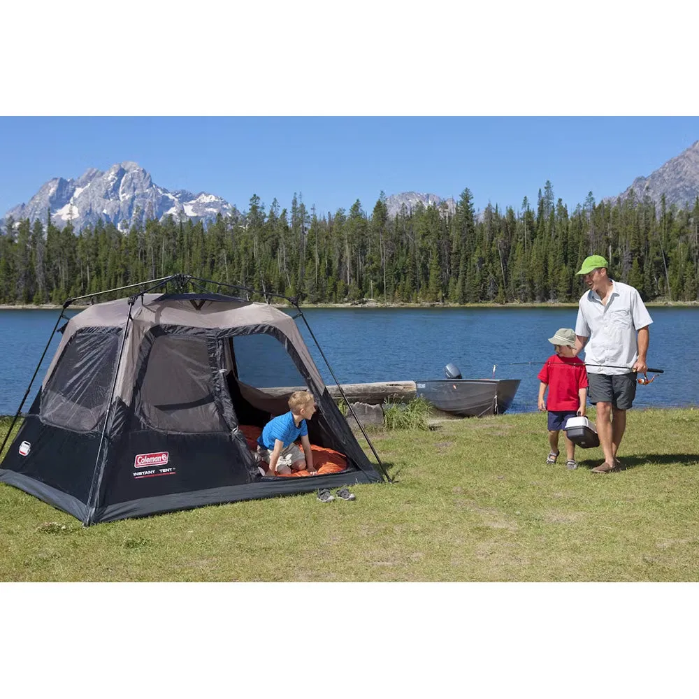 Setup [2206916] Coleman Camping Multi-purpose - Best seller Black Tent w/Instant Cabin 4-Person