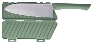 Shun Manasaya Santoku Knife 16.5cm (with Sheath) Green