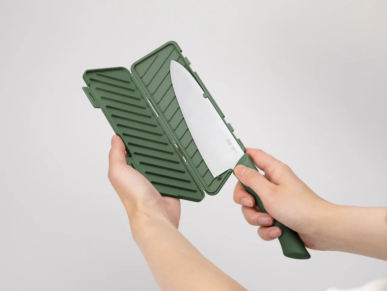 Shun Manasaya Utility Knife 15cm (with Sheath) Green