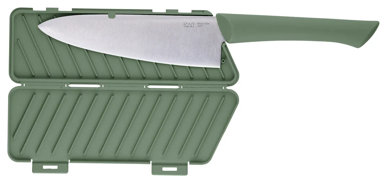 Shun Manasaya Utility Knife 15cm (with Sheath) Green