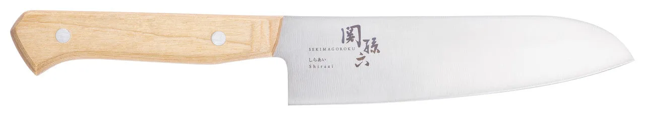 Shun Seki Magoroku Shiraai Santoku Knife 16.5cm