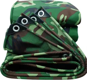 Small Multipurpose Cover, Heavy Duty Canvas with Eyelets, 450g/m² Multipurpose Tarp for Garden Furniture, Ground Sheets, Pool Cover, Camping(1.5x2m)