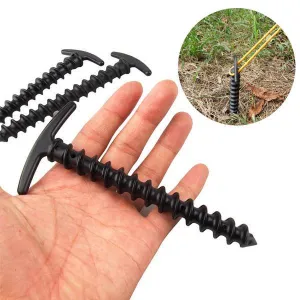 Smart Spiral Tent Stakes (10 Pcs)