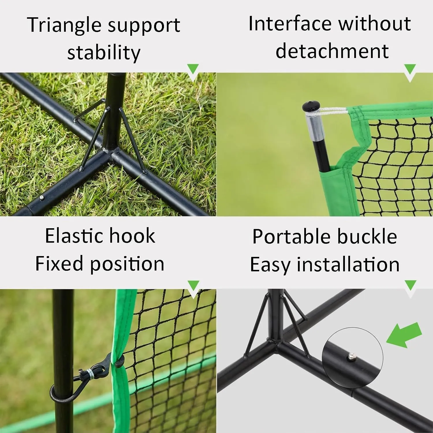 Soccer Goals for Backyard Large Soccer Training Equipment Quick Setup Ultra Portable for Training and Youth Games