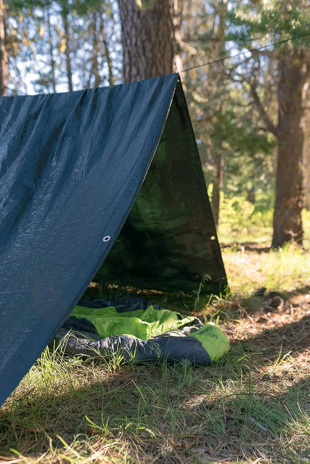Stansport Medium-Duty Rip-Stop Tarp 10' x 18' - Dark Green (T-1018)