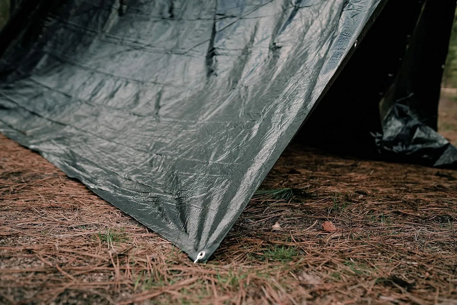 Stansport Medium-Duty Rip-Stop Tarp 10' x 18' - Dark Green (T-1018)