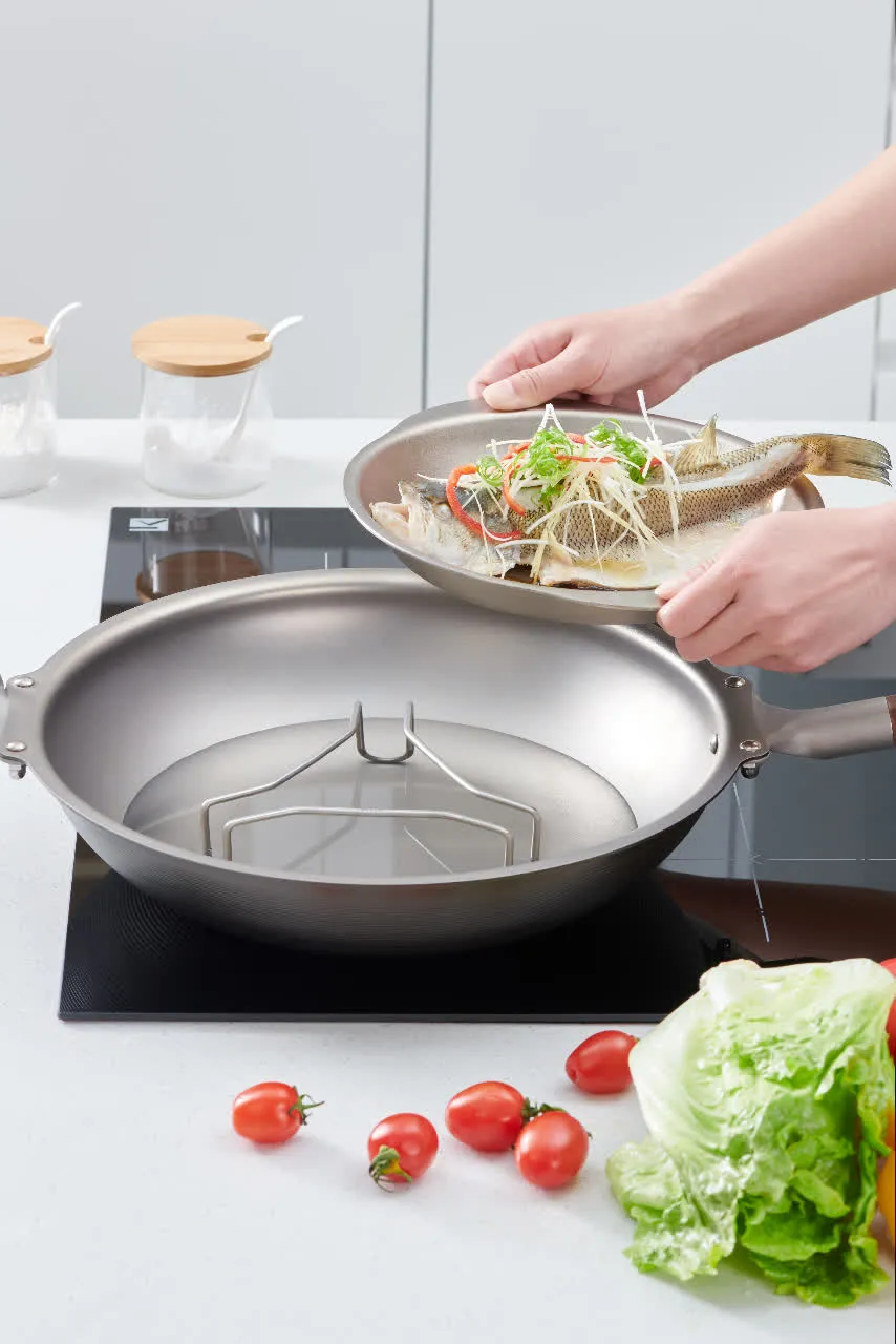 Supports de Cuisson Vapeur en Titane