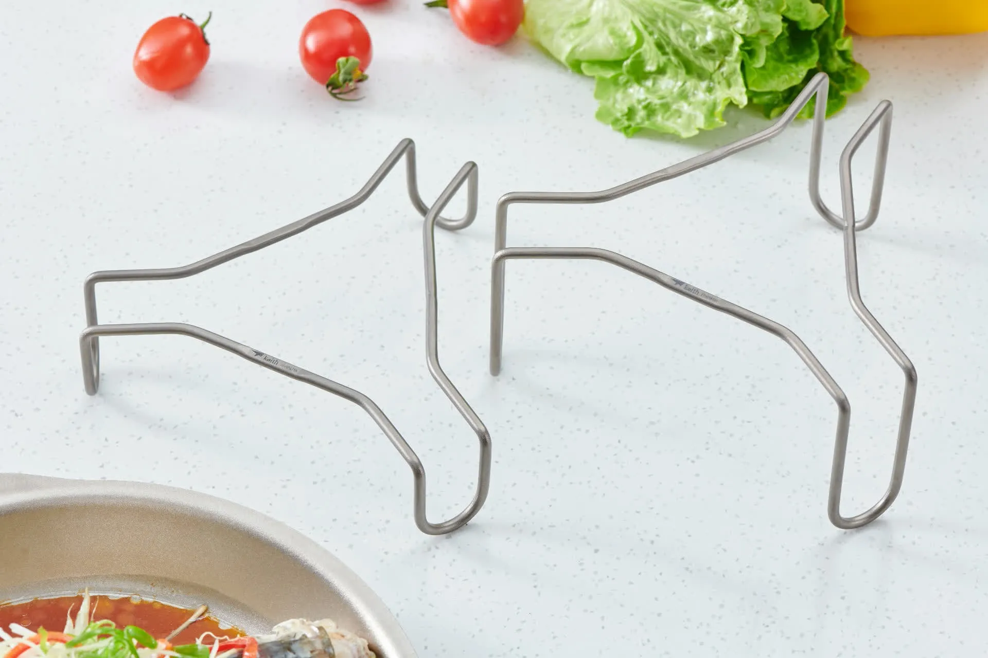 Supports de Cuisson Vapeur en Titane