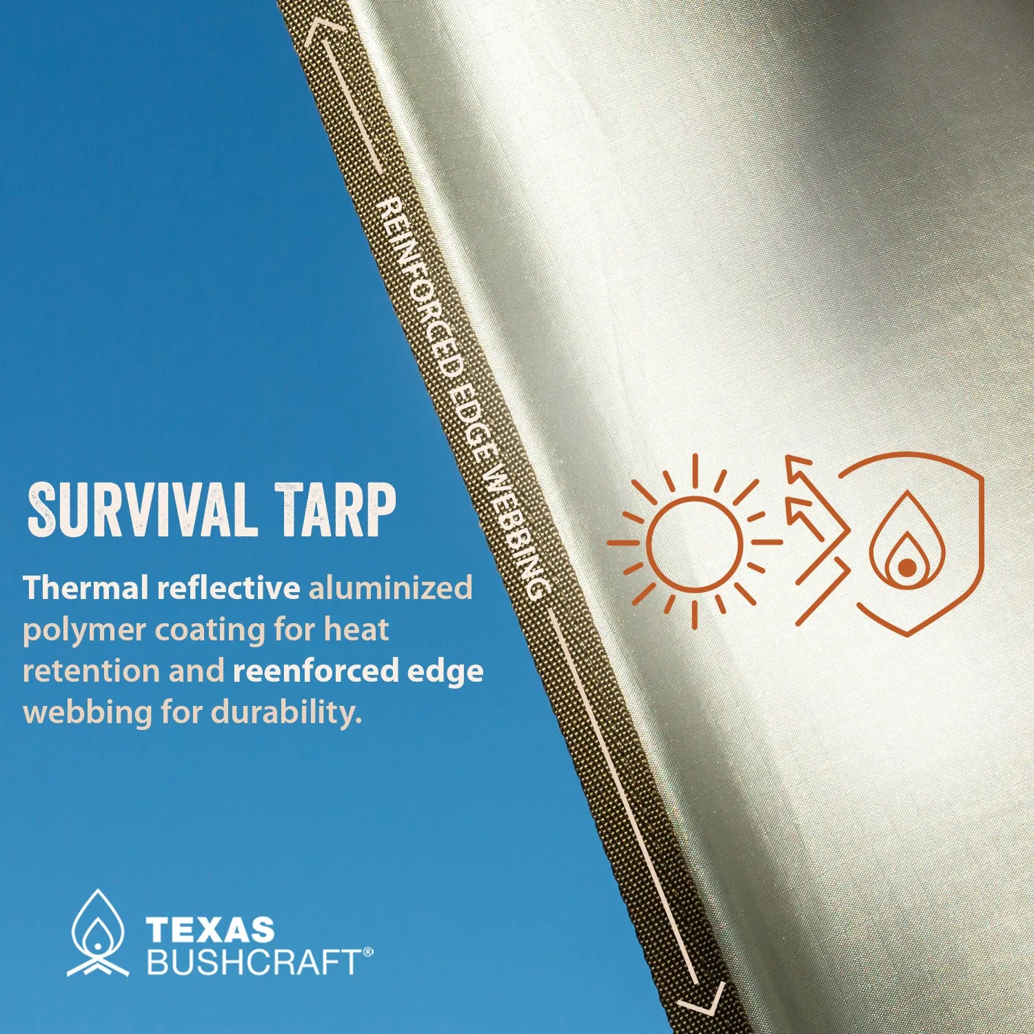 Survival Tarp (10' X 10')