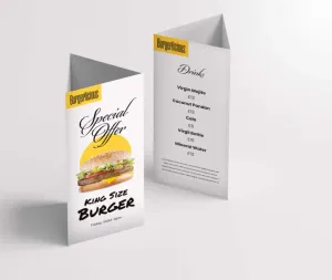 Taped Tent Cards