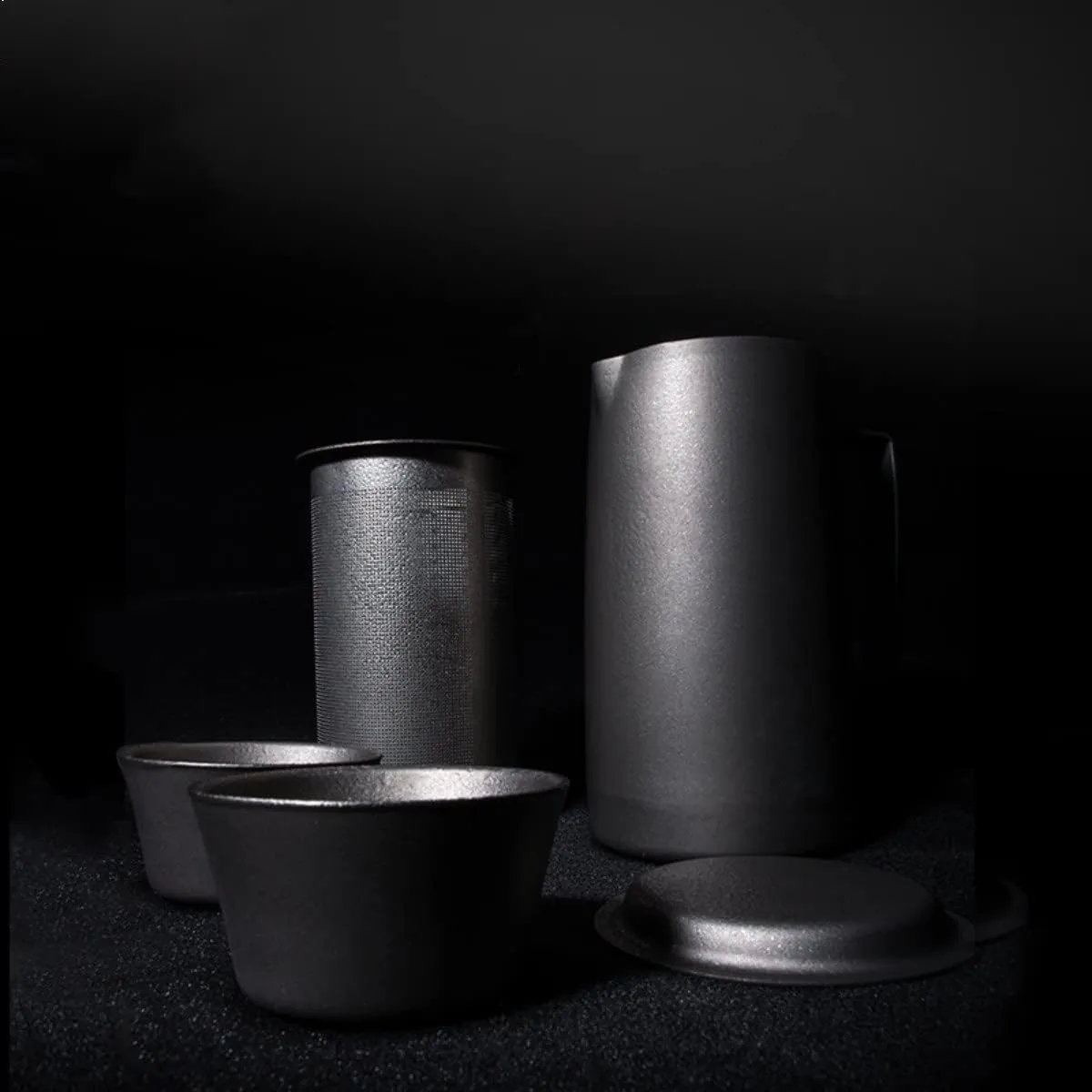 Tea maker T320 titanium tea set titanium pot lightweight tea filter 1 set
