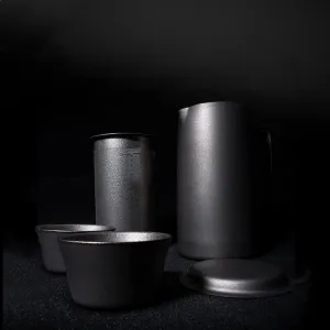 Tea maker T320 titanium tea set titanium pot lightweight tea filter 1 set